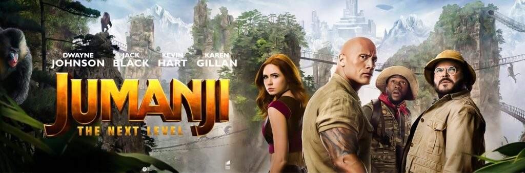 jumanji the next level plakat