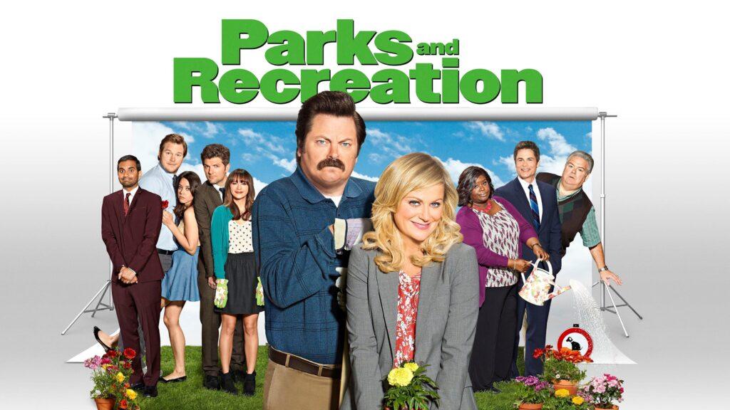 kultserien bei joyn: parks & recreation keyart